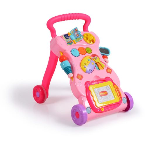 Moni Toys Dreams járássegítő műanyag 2in1 rózsaszín